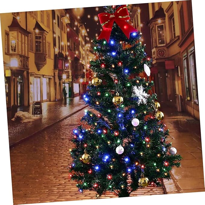 balacoo 100 Led Bead Solar Lights 10m String Waterproof 2 Sets Garden Yard Xmas Wedding Party Decorations | Lumora