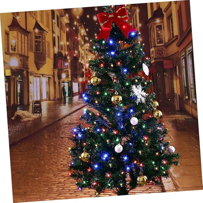 balacoo 100 Led Bead Solar Lights 10m String Waterproof 2 Sets Garden Yard Xmas Wedding Party Decorations