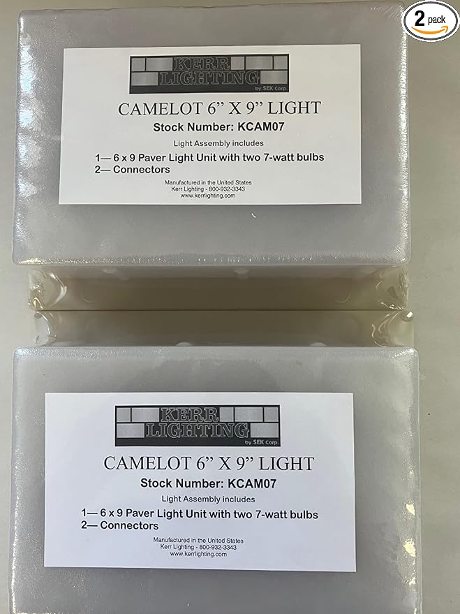 Camelot Paver Light (5.75" x 8.75") - 2-Pack