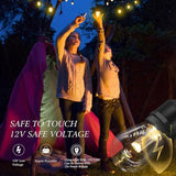 GANA 12V Low Voltage & Safe LED Outdoor String Lights,75FT 24 Shatterproof Bulbs, 2200K Warm White Pergola Lights | Lumora