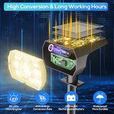 NYMPHY Solar Lights Outdoor Waterproof IP68, 56 LED 3 Lighting Modes Solar Powered Garden Yard Spot Solar Lights | Lumora