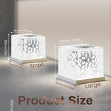 Wokyo Solar Brick Lights Outdoor Waterproof LED Rock Lights Patio Brick Lights 4 Packs for Patio, Yard, Walkway | Lumora