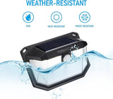 TORCHSTAR Solar Motion Sensor Lights Outdoor, IP65 Waterproof Cordless Outdoor Wall Lighting for Driveway, Patio | Lumora