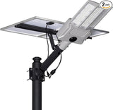 11000W Solar Street Light Outdoor Waterproof with Dual Solar Panels – 650,000LM 3-Sided LED Lights, 144pcs LEDs | Lumora