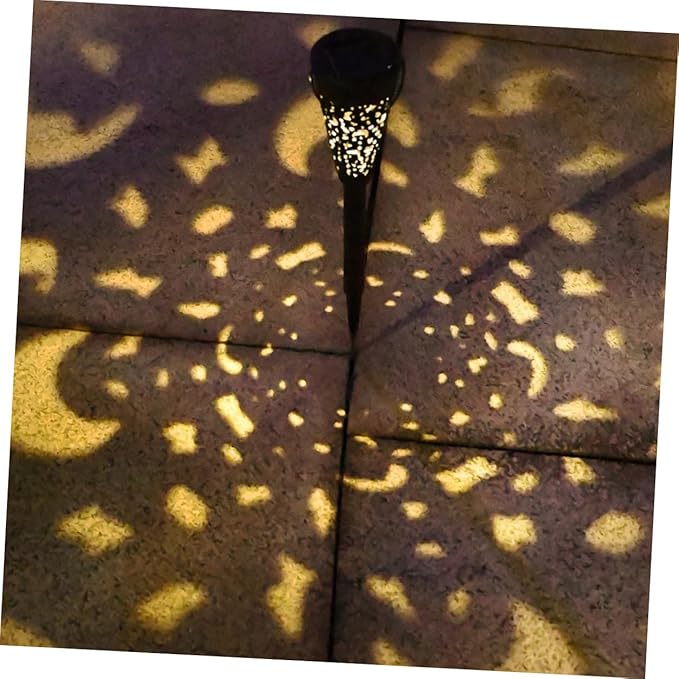 Solar Garden Path Lights Waterproof Outdoor Yard Lawn Lamps with Warm Light for Patio and Landscape Lighting