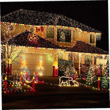 2 Sets Solar LED String Lights Outdoor LED Multi-hue Garden Solar Powered Fairy Lights for Trees Patio Decorations | Lumora
