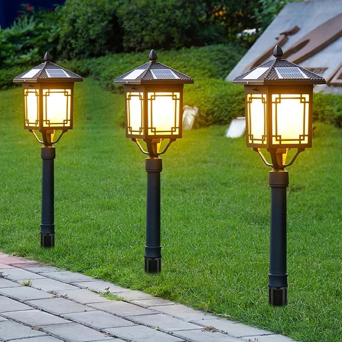 10 Pcs Solar Light Replacement Spikes for Outdoor Garden Lights - Durable Abs Plastic Stakes for Pathway and | Lumora