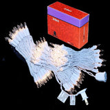 150 Warm Clear Christmas Lights, UL List and Commercial Grade White Wire String Lights 50 FT, for Indoor Outdoor | Lumora