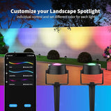 HISTAR Low Voltage Landscape Lighting with Bluetooth App Control & Remote, Outdoor Spot Lights for Fence Tree | Lumora