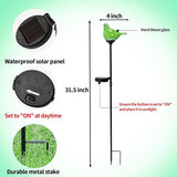 2 Pack Solar Powered Garden Stake Lights Outdoor, Cute Animal Outdoor Figurine Lights Ornament Statue Decor for | Lumora