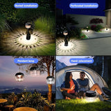 Outdoor Solar Pathway Lights, IP64 Waterproof Solar Powered Landscape Spot Light, 2 Pack Solar Decoration Garden | Lumora