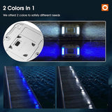 addlon Solar Dock Lights Marine 1 Pack, 2CCT Outdoor Driveway Marker Deck Lights, IP67 Waterproof, Solar Powered | Lumora