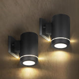 ASD 1 Light Outdoor Wall Light Fixture | 60W E26 Bulb Socket 120V ETL Cylinder Up Down Lights | | Lumora
