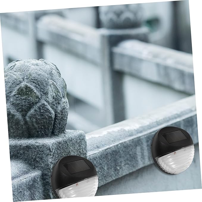HOMSFOU Outdoor Led Solar Pathway Lights 4 Pack for Stairs Fence Garden Low Lighting | Lumora