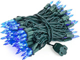 Brizled Blue Christmas Lights, 33ft 100 LED Christmas String Lights, 120V UL Certified Plug-in Xmas Tree Light | Lumora