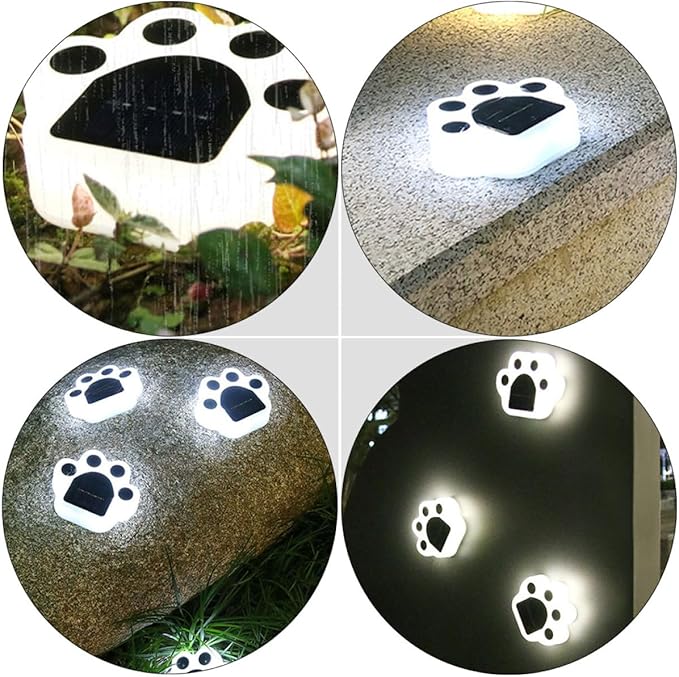 Vaguelly 2pcs Solar Lawn Lights Outdoor LED Solar Ground Insert Lights White Solar-Powered Yard Landscape for | Lumora