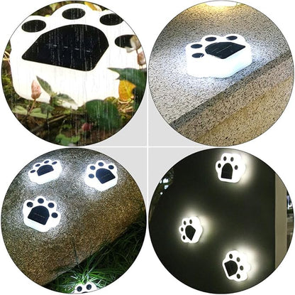 Alipis 2pcs Solar Lawn Lights White LED Yard Ground Lights Outdoor Solar Pathway Lighting Landscape In-ground Stakes for Garden Patio Decor