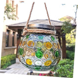 DOITOOL Solar Powered Glass Jar Led Lamp Decorative Hanging Light for Courtyard Garden and Patio Unique | Lumora