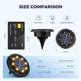 SOLPEX Mini Solar Ground Lights, 20 Pack Solar Lights Outdoor Waterproof, Landscape Lighting for Garden Pathway | Lumora