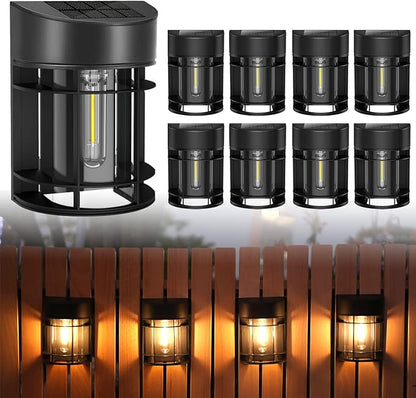 Solar Pathway Lights 6 Pack & 8 Pack Fence Lights