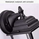 Outdoor Lamp Post Light Wall LED Outdoor Mounted Porch Retro Wall Light Black Rustic Loft Antique Wall Lamp Edison | Lumora