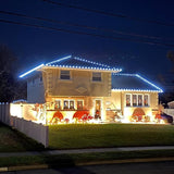 Holiday Lighting Outlet C7 Christmas Light String, Patio and Event Lighting, Black Cord, 12" Socket Spacing SPT-1 | Lumora