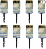 Lavender Solar Garden Lights Outdoor Waterproof Pathway Lights Decorations for Yard Patio Walkway Solar Stake | Lumora