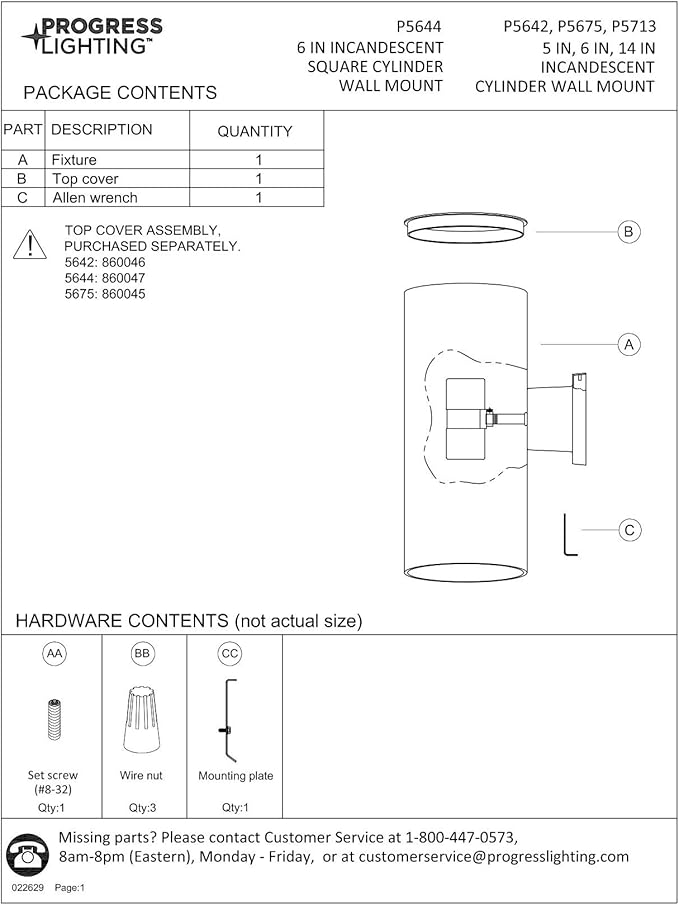 Progress Lighting 6-Inch Cylinder Outdoor Wall Sconce, 2-Light Modern Wall Mount Up and Down Lights, Interior and Exterior Lighting for Home or Porch, Aluminum Construction, White (P5642-30)