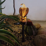 17in Solar Eagle Light, Resin Eagle Figurine Stake Light Garden Camping Eagle LED Light Outdoor Waterproof | Lumora