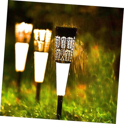 6pc Solar Projector Lamp Stake Lights Landscape Garden Pathway Outdoor Ground Decorative Lights