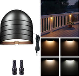 Low Voltage Deck Light - 12V LED Step Light Outdoor, 2700K/3000K/3500K/4000K/5000K Adjustable, IP65 Waterproof | Lumora