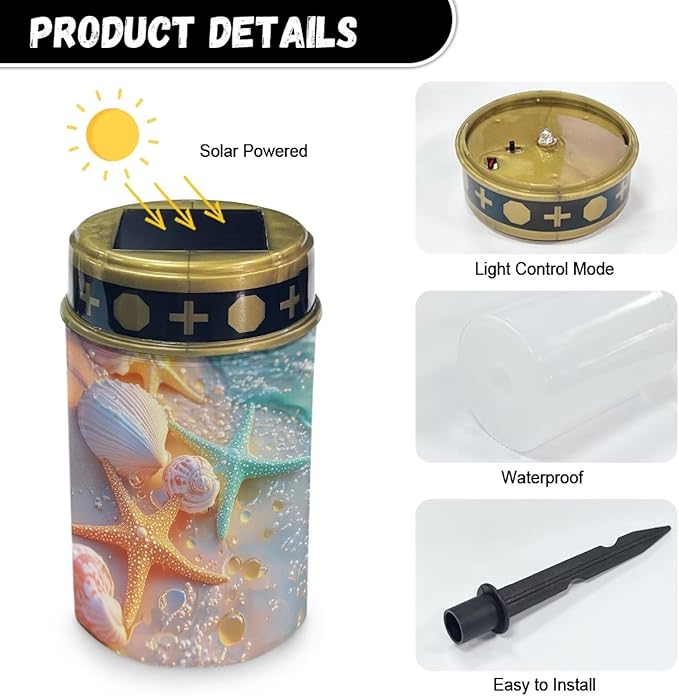 ZOUTAIRONG Solar Light for Cemetery Grave Durable Solar Garden Lights Landscape Lighting Pathway Light Cemetery 1 | Lumora