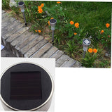 8Pcs Solar Ground Lights LED Outdoor Garden Landscape Lamps for Pathway Lawn and Driveway Easy Installation White | Lumora