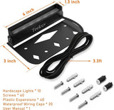 Teekuv 10 Pack 4 Inch Retaining Wall Lights, 3W LED Hardscape Lighting IP65 Waterproof Paver Lights, 12V AC/DC Low | Lumora