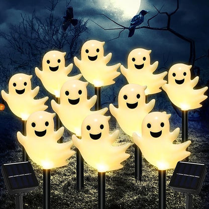 Solar Christmas Pathway Lights (Warm White)