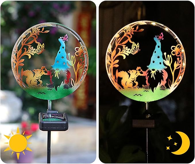 Solar Garden Lights, Pathway Decoration, Outdoor Pathway Light, for Owners and Gardeners, Paths, Patio, Driveway, Flowerbed, Terrace, Fence, Lawn and