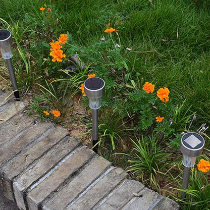 Uonlytech 2 Pcs Globe Light Stakes LED Landscape Lighting Pathway Landscape Spots Weather Solar Exterior LED for Pathway Garden Outdoor