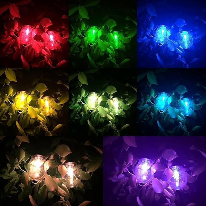 96ft Smart LED Outdoor String Lights, IP65 Music Sync Color Changing, 30 WiFi S14 Shatterproof Bulbs, Works with Alexa Google Assistant, for Patio Cafe St. Patrick's Day Holiday Decor