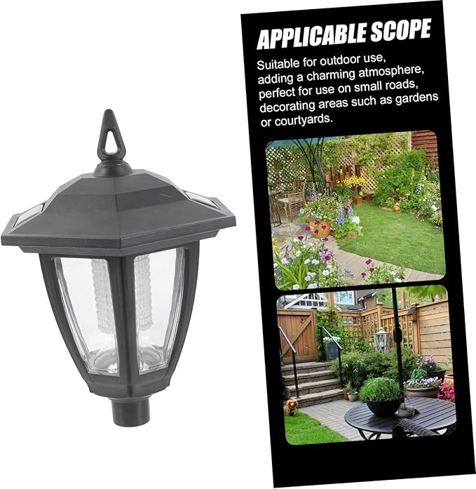 MERRYHAPY Outdoor Solar Garden Lamp Led Pathway Light for Garden Decoration Material Weather Resistant for Patios and Lawns