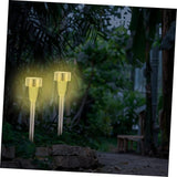 12pcs Solar Lights Patio Lights Outdoor Pathway Low Voltage Landscape Stake for Garden Decor | Lumora