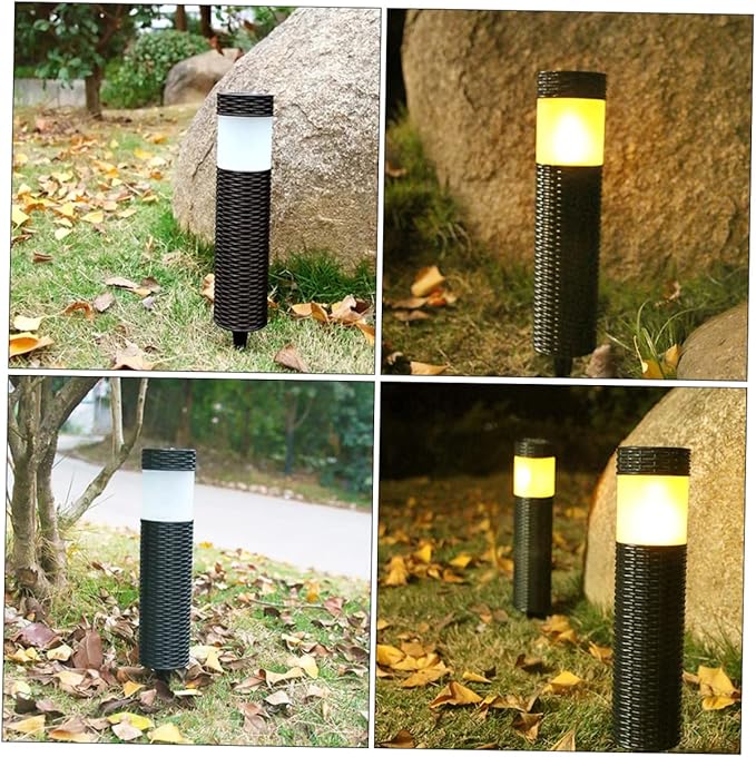 DOITOOL Solar Garden Stake Light Auto Off Outdoor Landscape Lighting for Easy Installation Solar Powered Outdoor Decor for Garden Patio