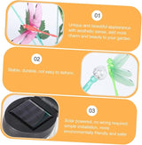 Uonlytech Solar Dragonfly Garden Stake Lights LED Solar Stake Lights for Outdoor Patio Decorative Landscape | Lumora