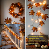 100 LED String Lights 33ft Warm White, Plug in Fairy Lights with 8 Lighting Modes, Indoor Outdoor Christmas Lights | Lumora