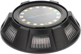 Operitacx 4pcs Outdoor In-ground Solar Lights with Rotatable Side Glow, White and Colored LED Garden Pathway Lights | Lumora
