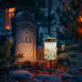 HUGS IDEA Sunflower Cross Solar Grave Lights Hummingbird Grave Lanterns Waterproof Grave Yard Decorations Outdoor | Lumora