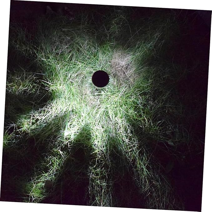 NUOBESTY 8Pcs Solar Ground Lights Tube LED Garden Landscape Lamp for Pathway Driveway Outdoor Light Solar Garden | Lumora