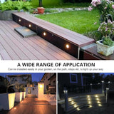 1 Pack Led Deck Lights Outdoor Waterproof Low Voltage Stainless Steel 1W Outdoor Yard Garden Decoration Lamps | Lumora
