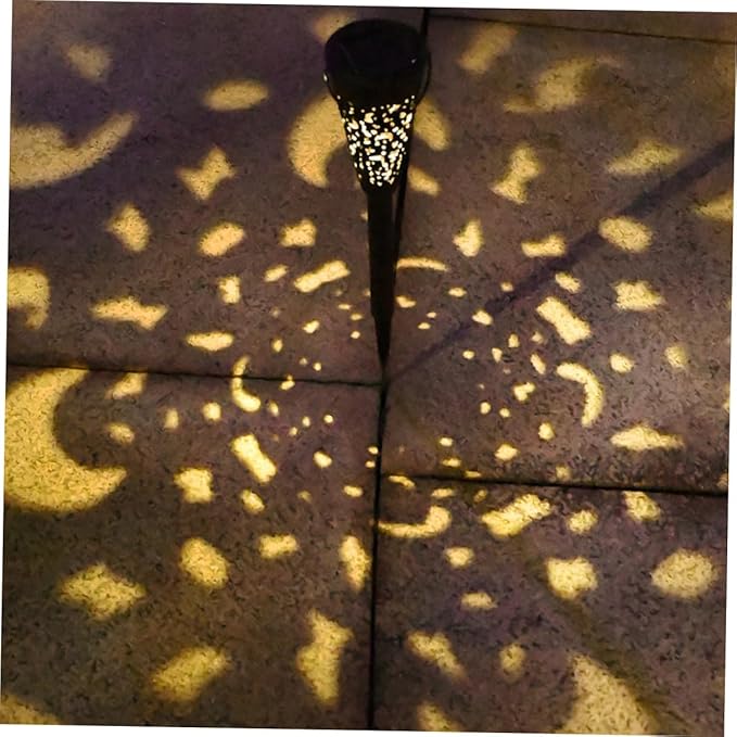 Alipis Solar Outdoor Lawn Lights Waterproof Solar Garden Path Lights Warm White Landscape Yard Lighting for Patio Lawn and Home Decoration