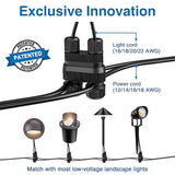 SUNVIE Low Voltage Wire Connector Fastlock2 Landscape Lighting Wire Connectors Waterproof Low Voltage Connector | Lumora
