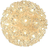 Novelty Lights 6in 50 Light Starlight Sphere, Clear, Ornament Ball Light, 5ft - Outdoor Security Flood Light | Lumora